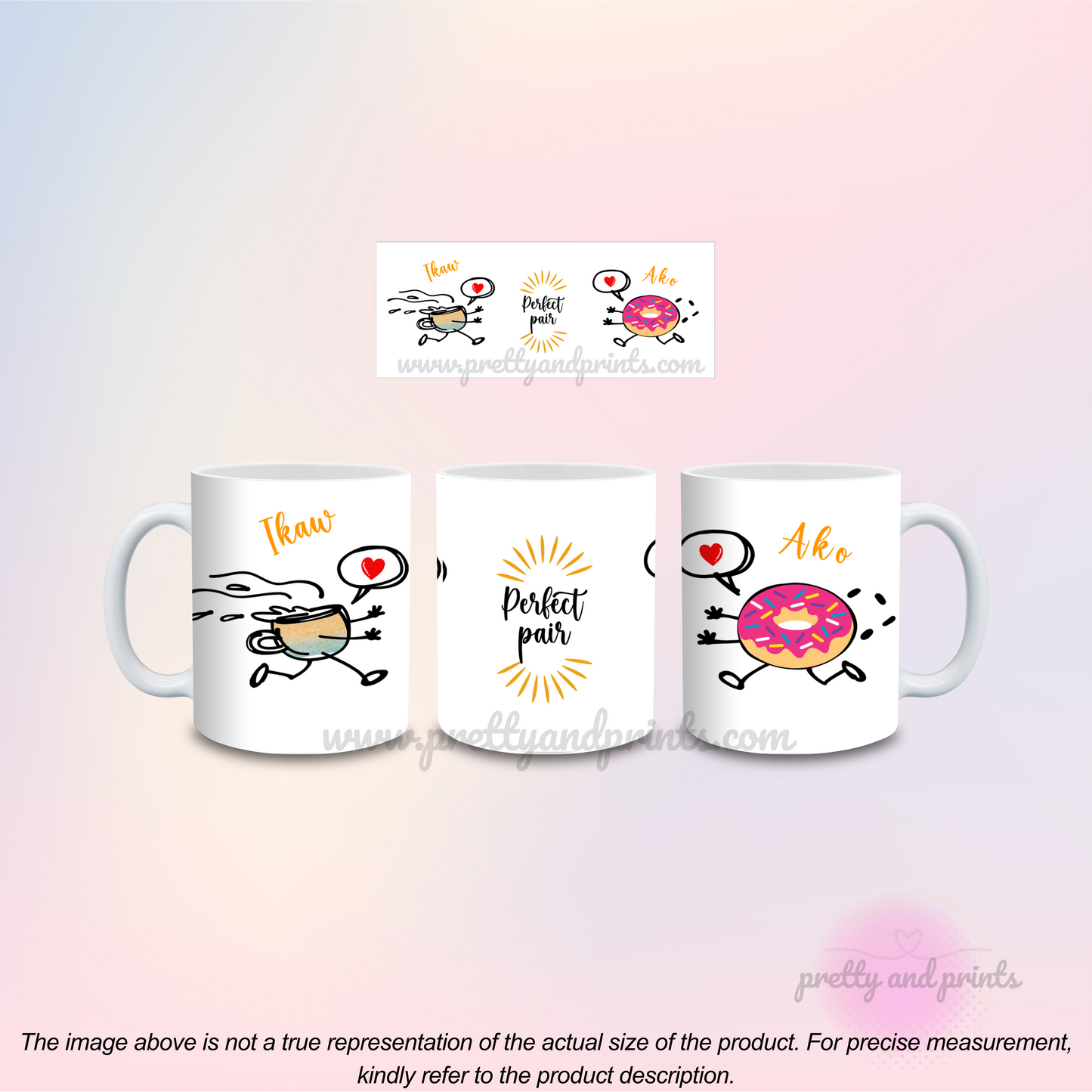 Perfect Pair Mug - "Ikaw at Ako" Edition